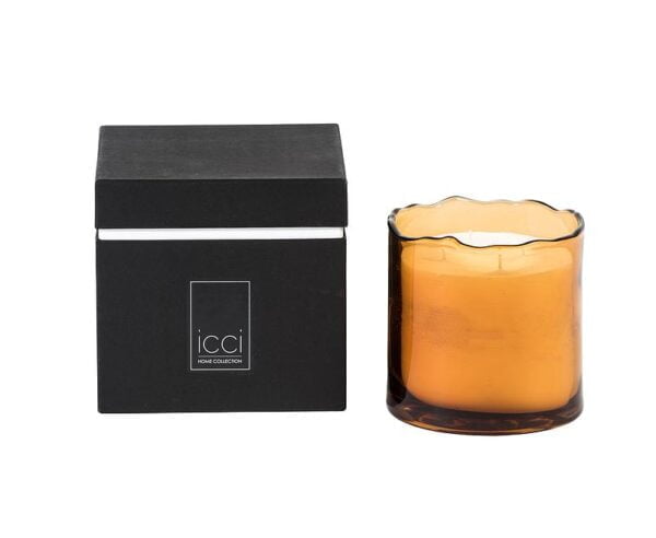 Geurkaars ICCI - Amber glas