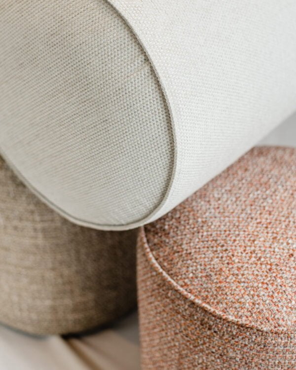 Poef beige- aquaclean