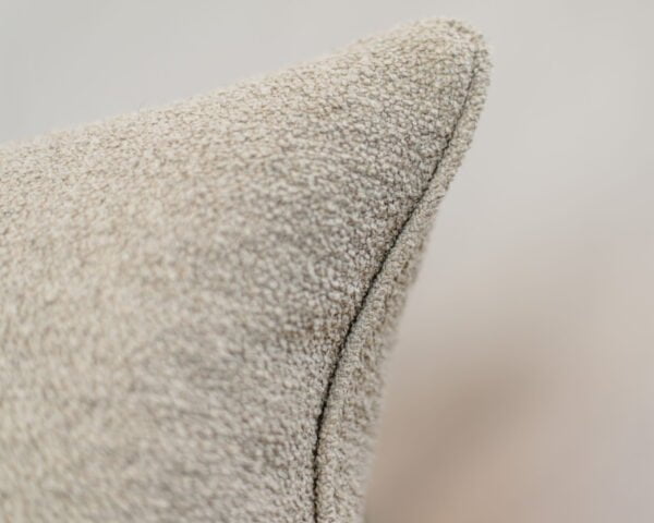 Kussen boucle taupe - 50x50