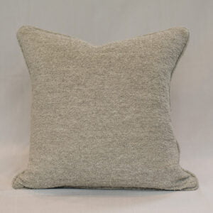 Kussen boucle taupe - 50x50