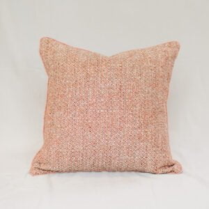 Kussen roze structuur met bies - 50x50