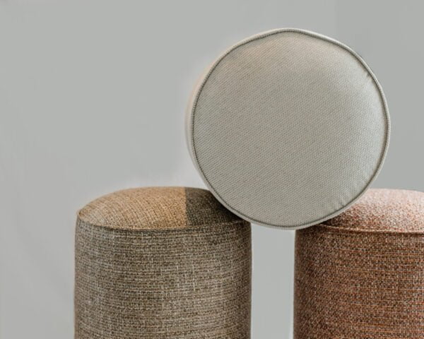 Poef beige- aquaclean