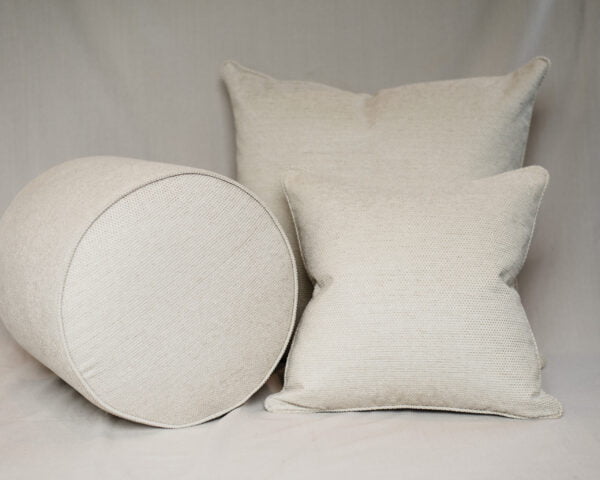 Poef beige- aquaclean