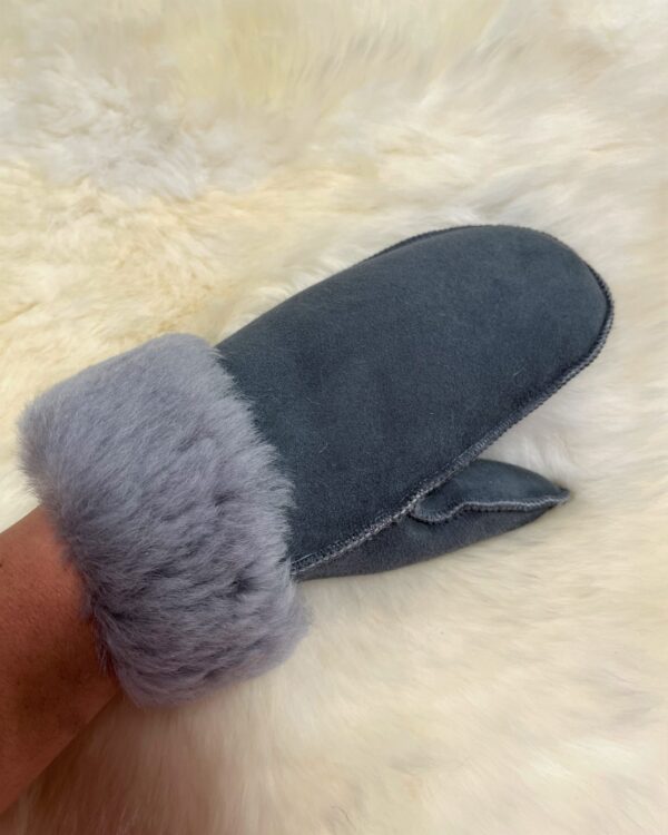 Handschoenen in zachte schapenvacht - Grijs