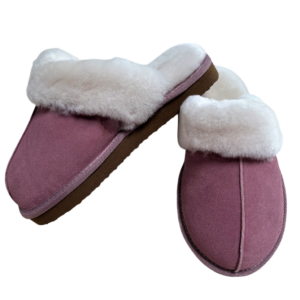 Pantoffels roze - 100% Australische schapenvacht