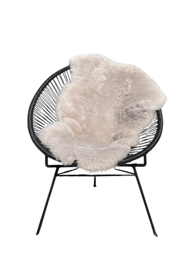 IJslandse schapenvacht - Linnen gekleurd