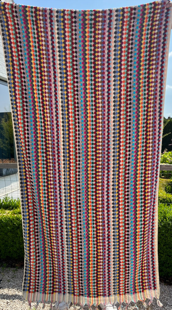 IBIZA ROSE towel/ badhanddoek - multicolor - 180x90- JOVO home collection
