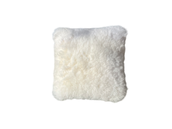 Kussen IJslands wit kortharig 50x50