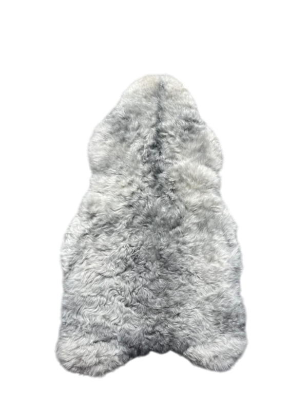 IJslandse schapenvacht - naturel grijs - kortharig