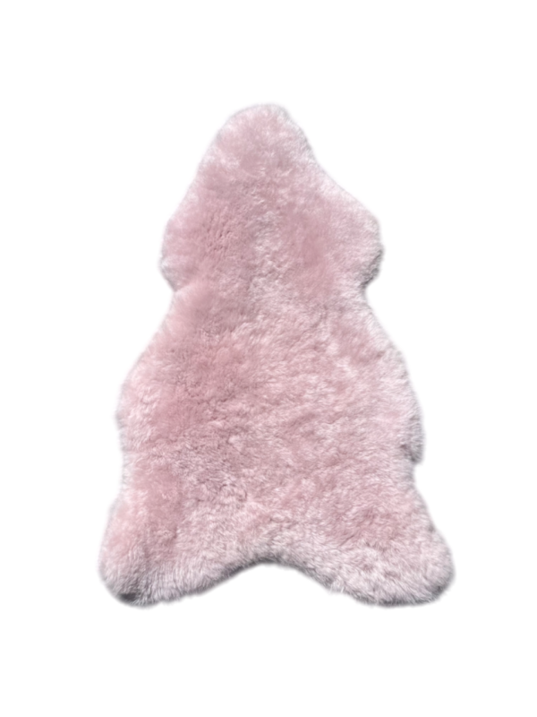 IJslandse schapenvacht - Lichtroze gekleurd - kortharig