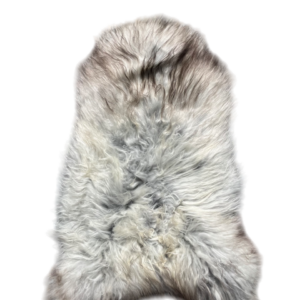 IJslandse schapenvacht - naturel grijs - langharig