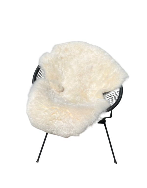 IJslandse schapenvacht - XL - wit/gebroken wit