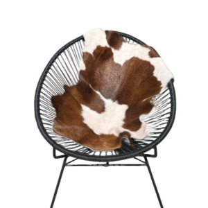 Kalfsvel- bruin/wit gevlekt