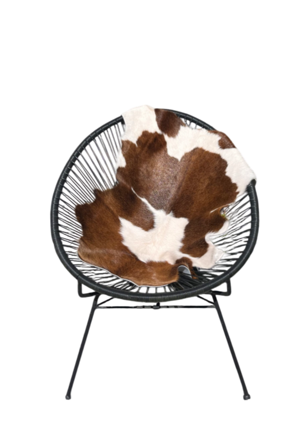 Kalfsvel- bruin/wit gevlekt