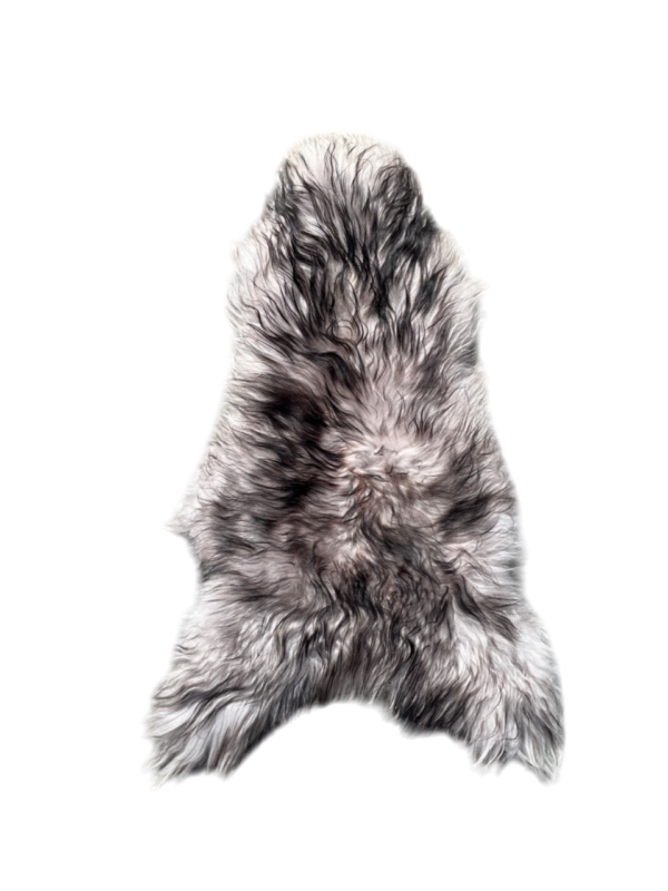 IJslandse schapenvacht - Dark Tops - gekleurd - langharig