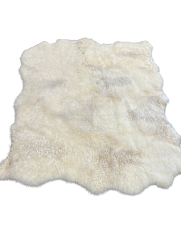 Organisch tapijt - IJslands gebroken wit - 200x180cm