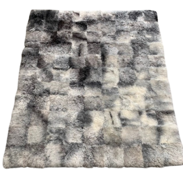 Design tapijt - Naturel grijs