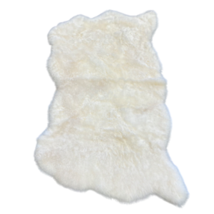 Organisch tapijt - IJslands wit - 150x100cm