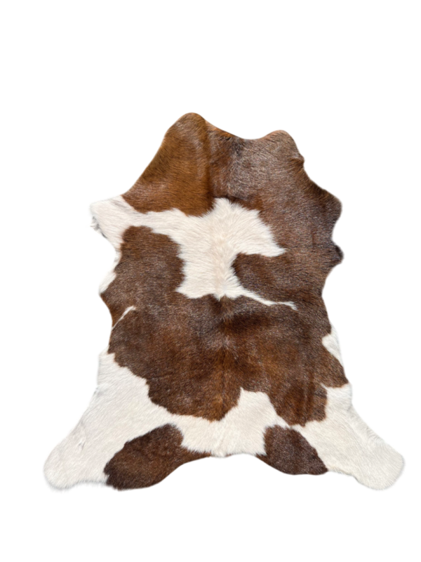 Kalfsvel- bruin/wit gevlekt