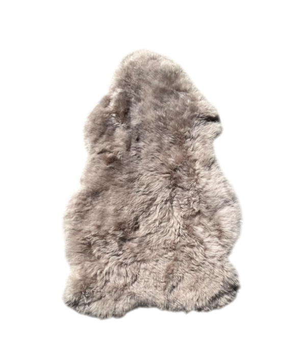 IJslandse schapenvacht - taupe gekleurd - kortharig