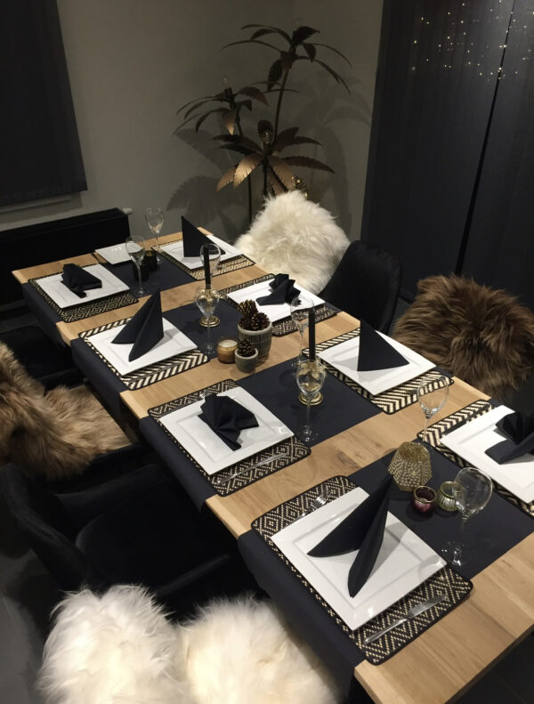 IJslandse schapenvacht - naturel bruin - langharig