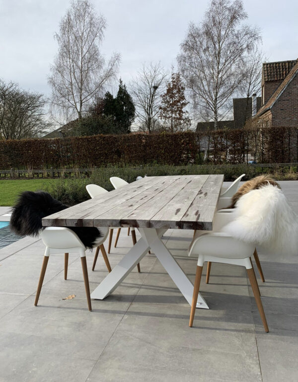 IJslandse schapenvacht - naturel bruin - langharig