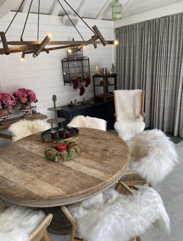 IJslandse schapenvacht - XL - wit/gebroken wit