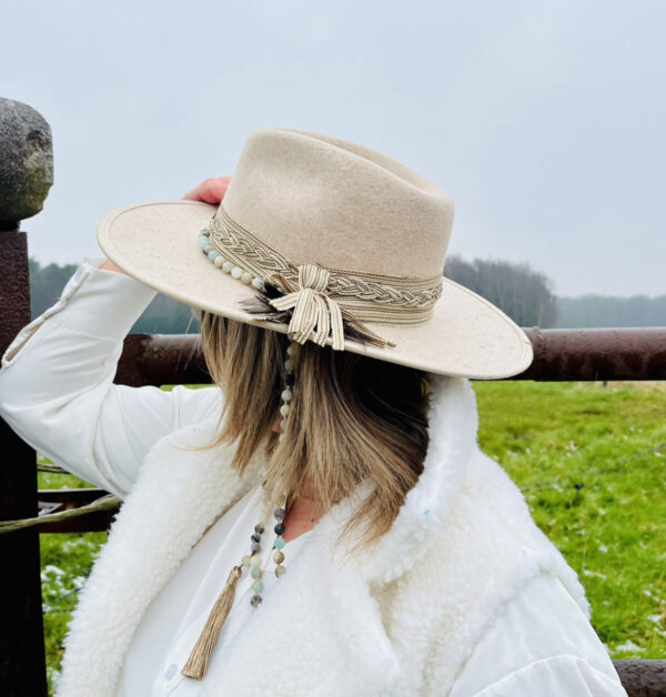 Exclusieve Vilten Fedora hoed- MOONSHINE- Women