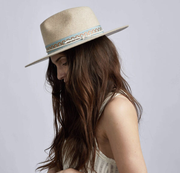 Vilten Fedora hoed- MALDIVES MOON - Women