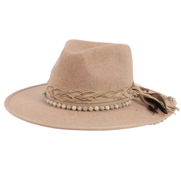 Exclusieve Vilten Fedora hoed- MOONSHINE- Women