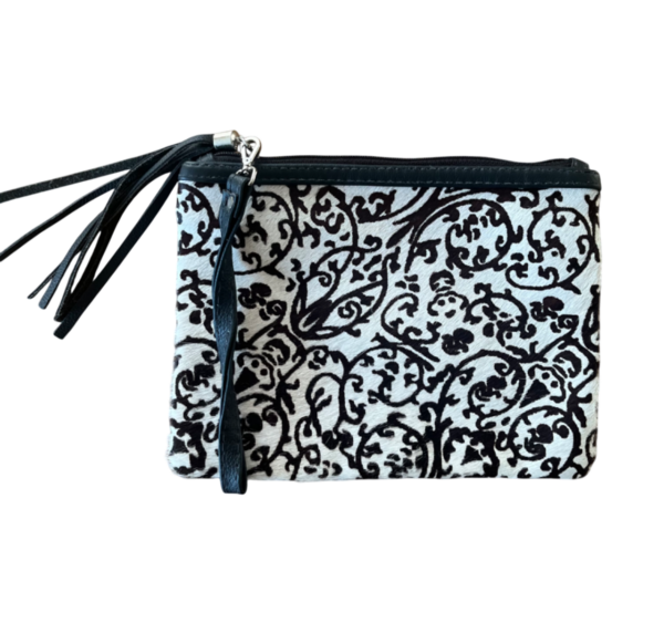 Clutch ORIENTAL uit 100% natuurlijke koeienhuid