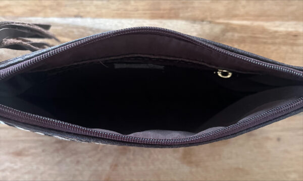 Clutch ZEBRA uit 100% natuurlijke koeienhuid