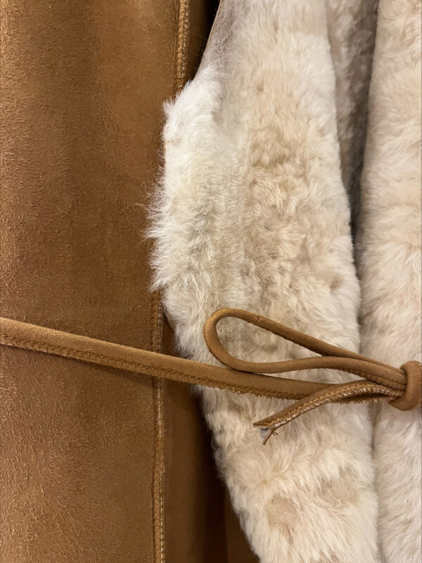 BESTSELLER: Gilet uit Lamsvacht - Camel