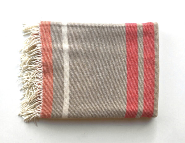 Wollen plaid - Brown