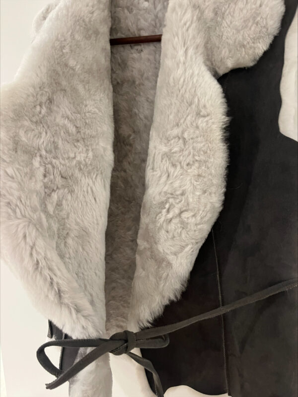 Gilet uit Lamsvacht - Grijs