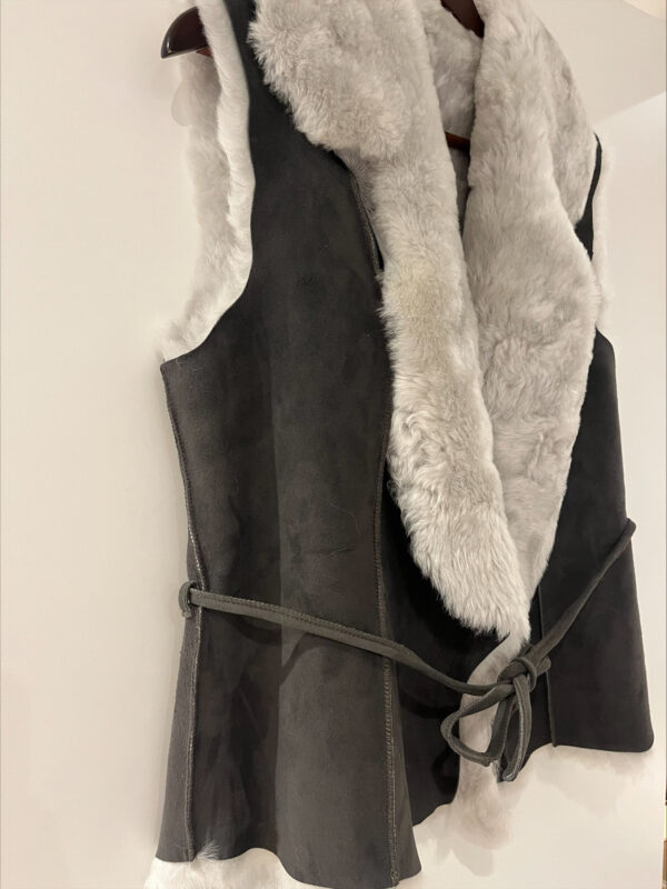Gilet uit Lamsvacht - Grijs