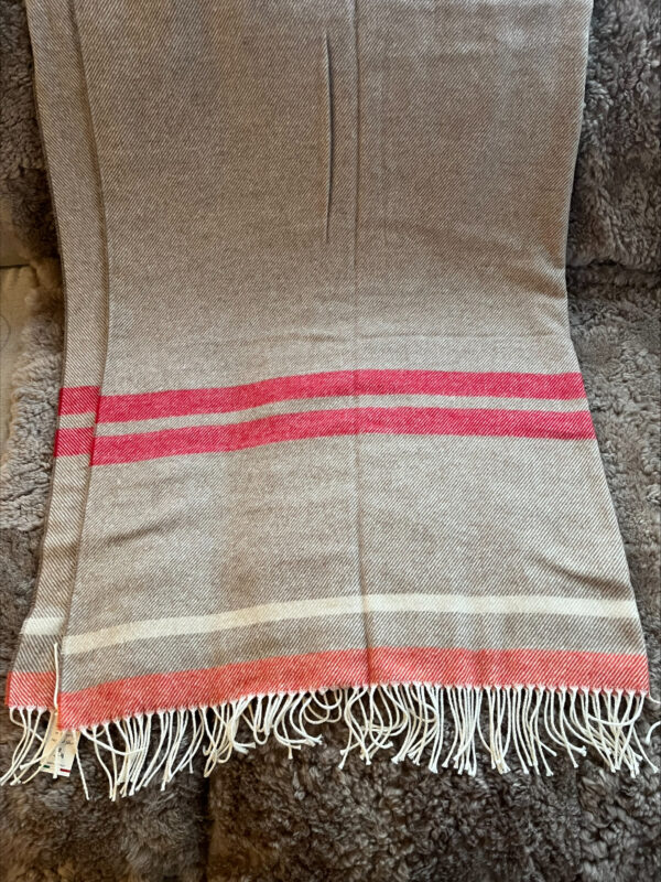 Wollen plaid - Brown