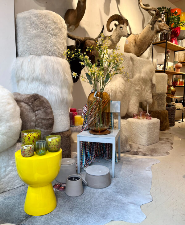 Geurkaars ICCI - Green orange spotted