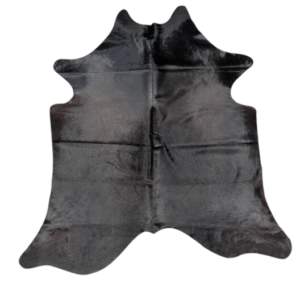 Koehuid Extra Small - Black- 160x145cm