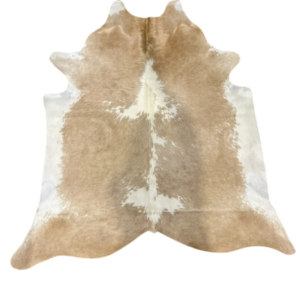 Koehuid Small special- Beige - 175x155cm