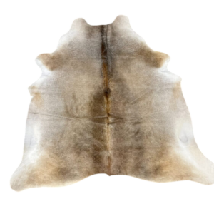 Koehuid Small - Brown/Grey- 170x165cm