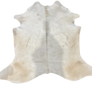 Koehuid Small - Light Beige - 180x155cm