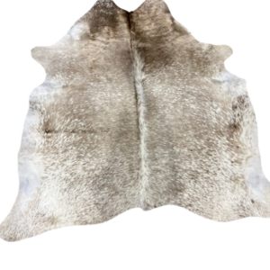 Koehuid Small special- Beige gespikkeld- 175x175cm