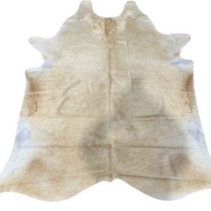 Koehuid Beige/White - 210x170cm