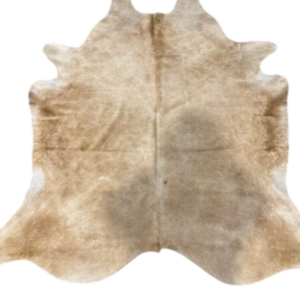 Koehuid Beige/White - 200x170cm