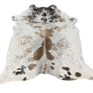 Koehuid Salt&Pepper brown - 210x190cm