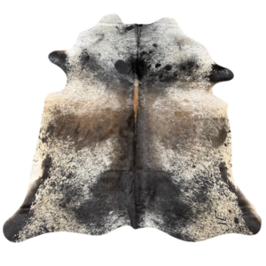 Koehuid Salt&Pepper brown - 210x170cm