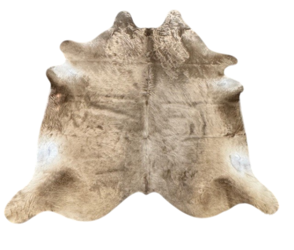 Koehuid Champagne - 180x180cm