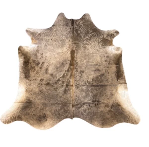 Koehuid Brown/white - 180x170cm