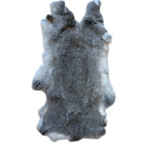 Konijnvel - grijs